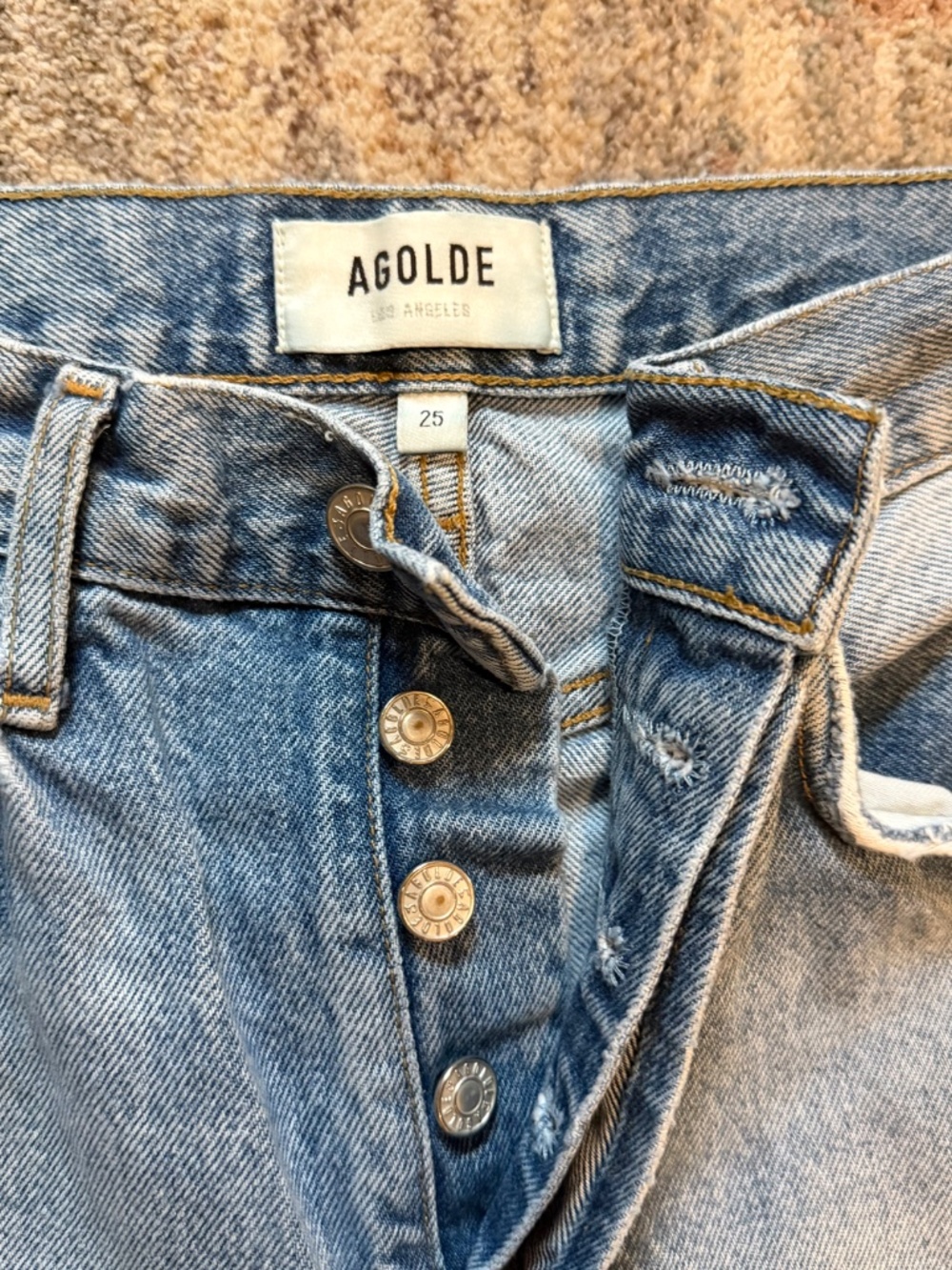 AGolde Riley Crop Jeans - Picture 4 of 4